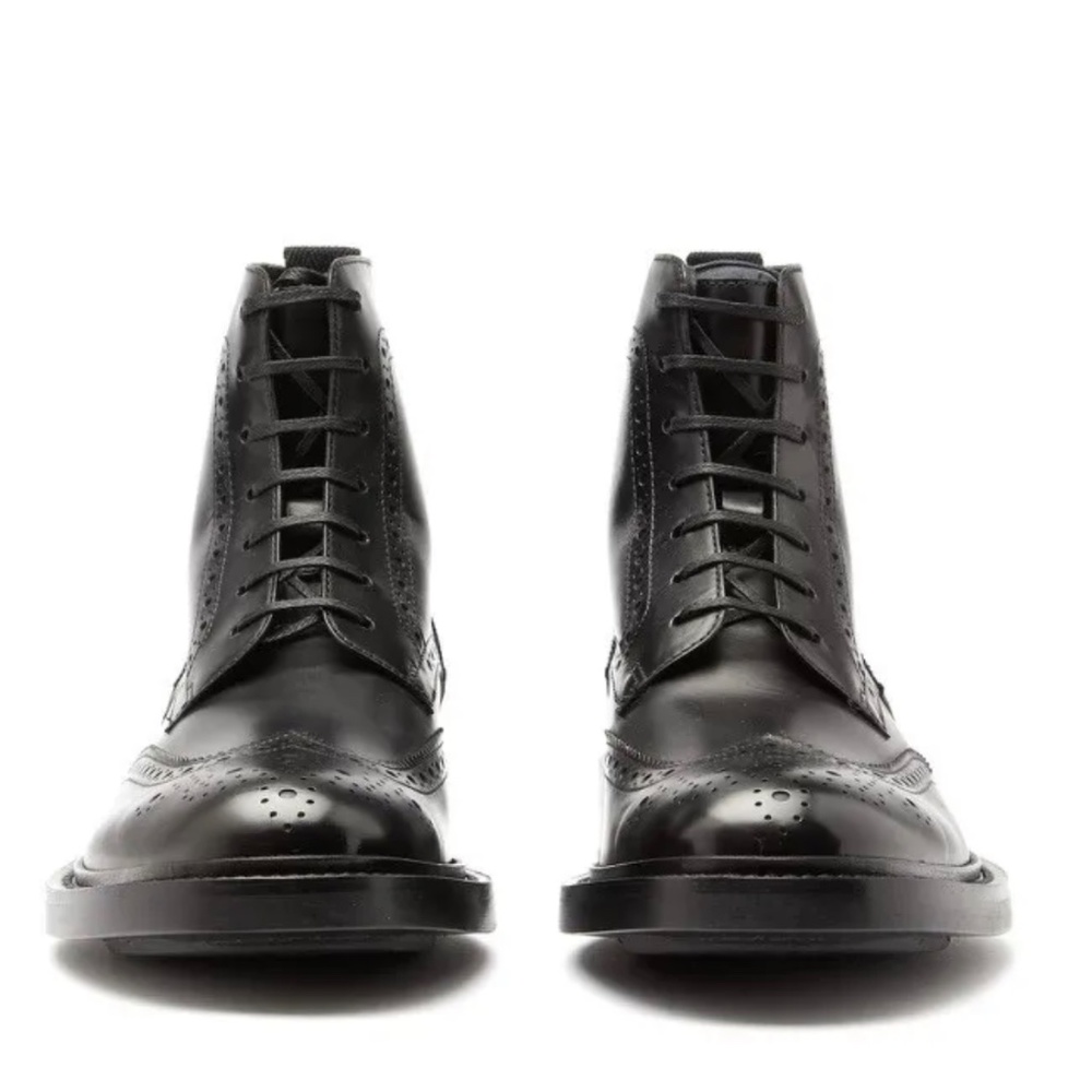 SAINT LAURENT Men’s Army Boots US11.5 Made in Italy - Picture 10 of 13